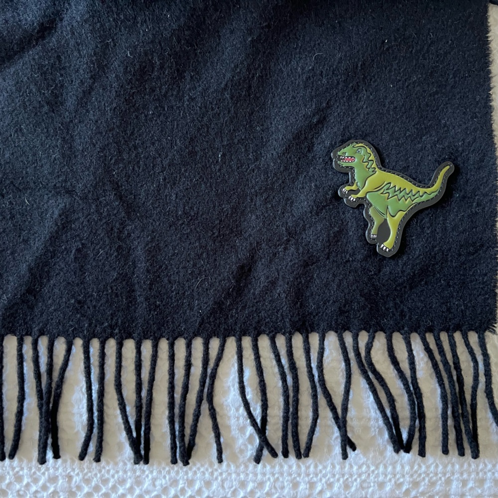 Coach scarf with rexy